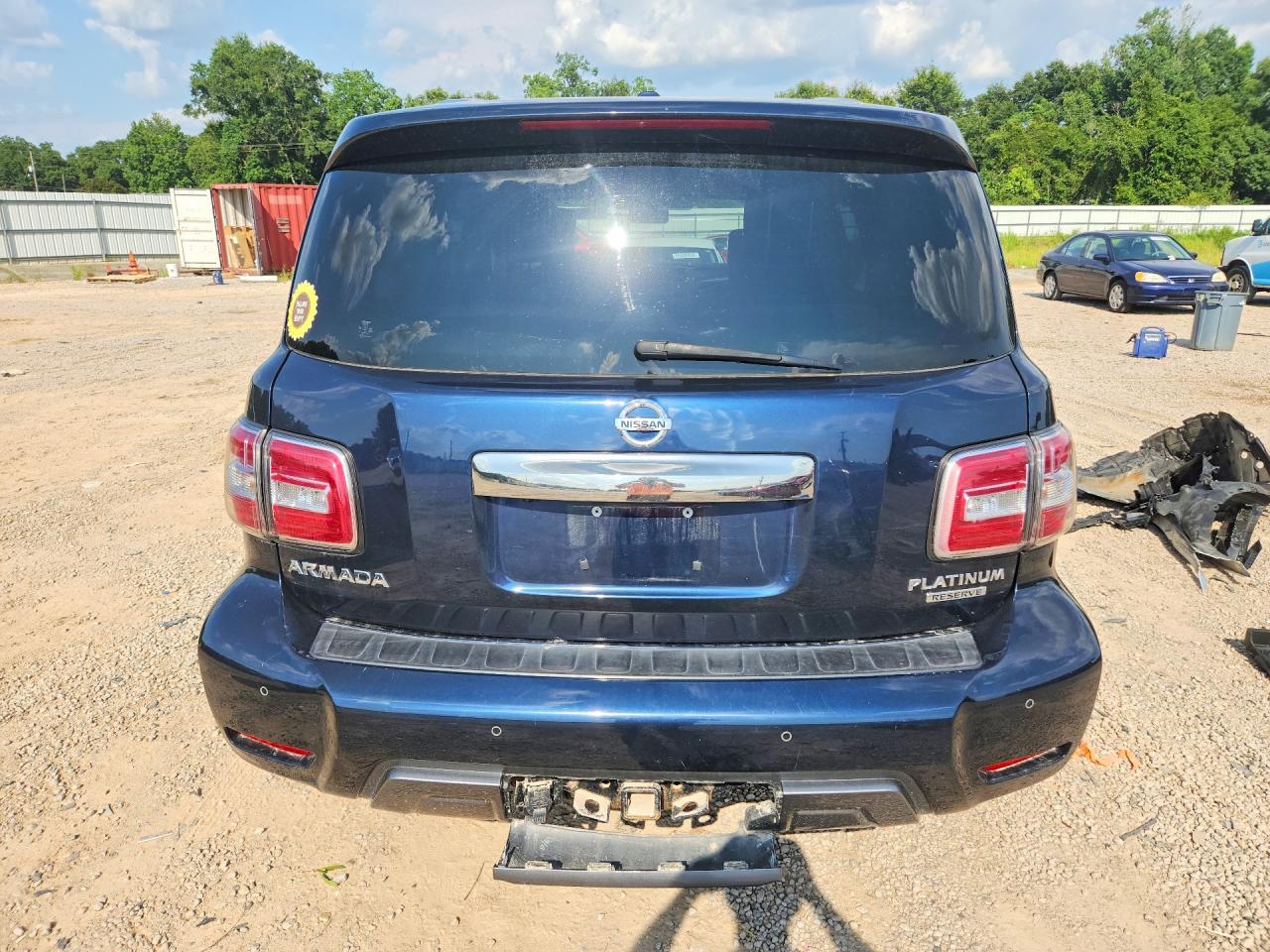 2019 Nissan Armada Platinum Blue vin: JN8AY2NE6K9755816