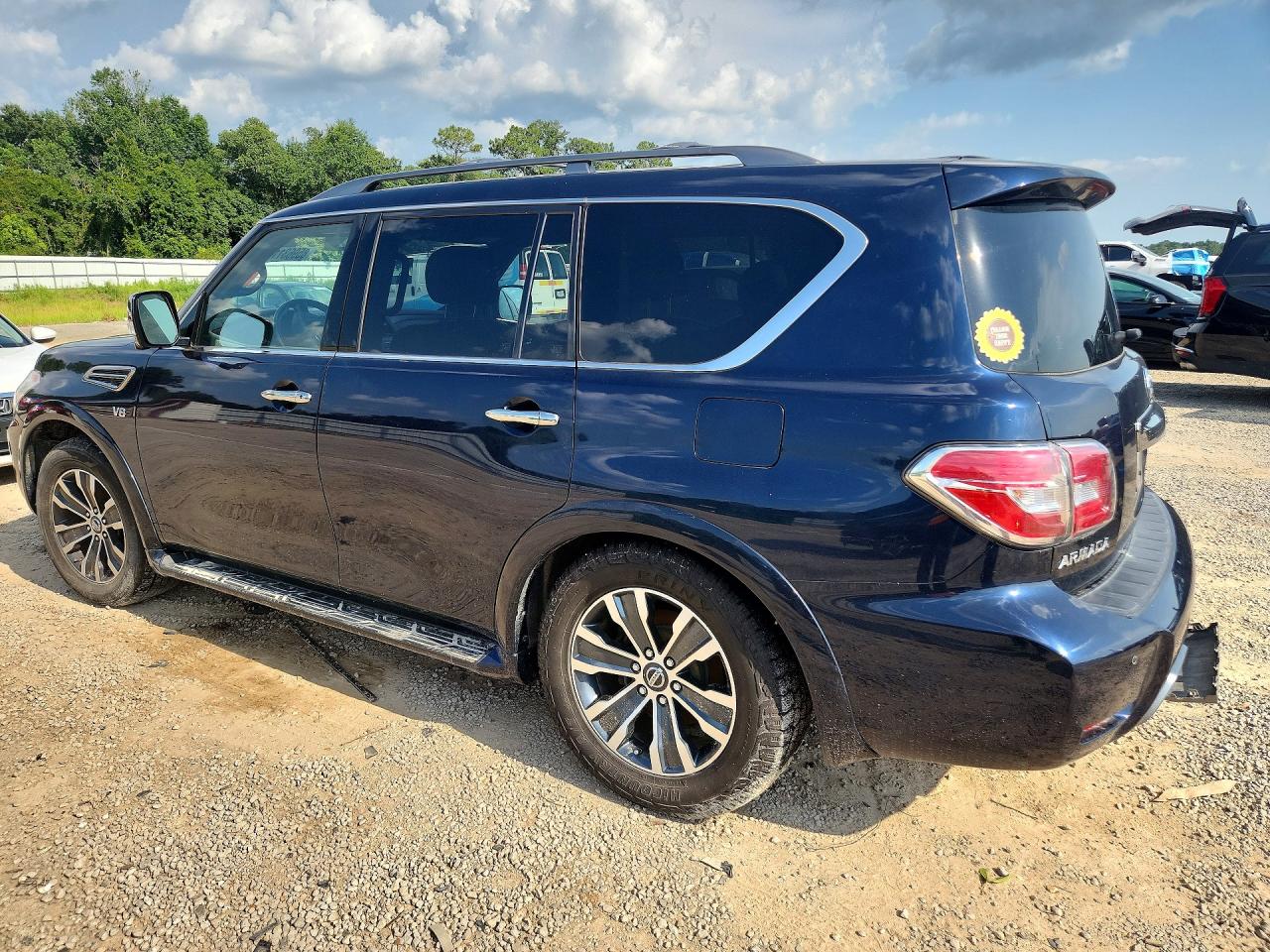2019 Nissan Armada Platinum Blue vin: JN8AY2NE6K9755816