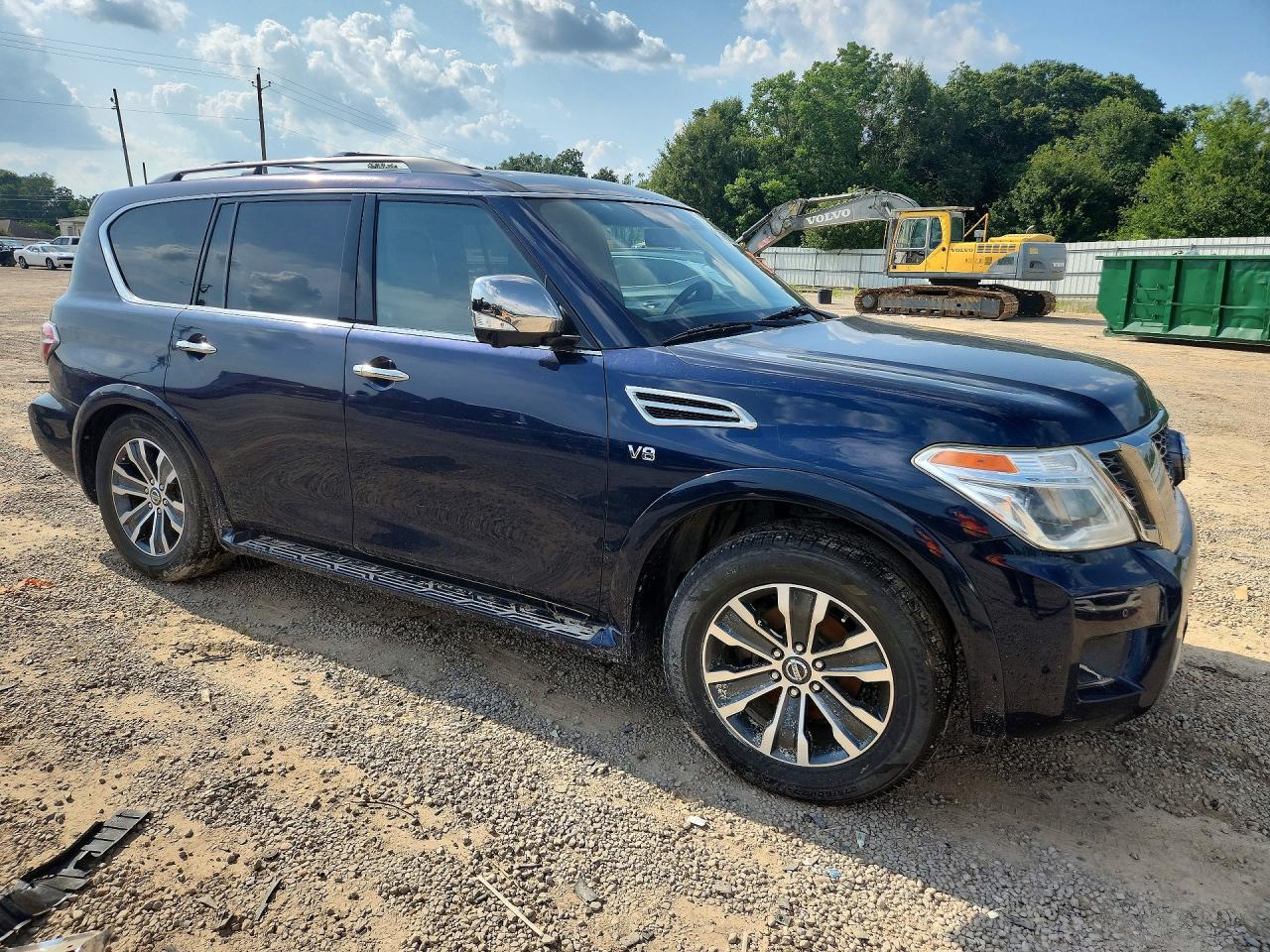 2019 Nissan Armada Platinum Blue vin: JN8AY2NE6K9755816