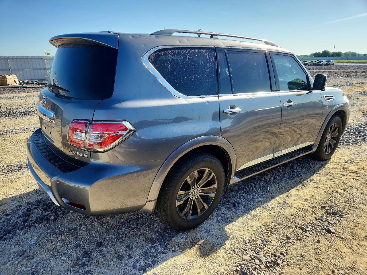 2017 Nissan Armada Platinum Gray vin: JN8AY2NE9H9702861
