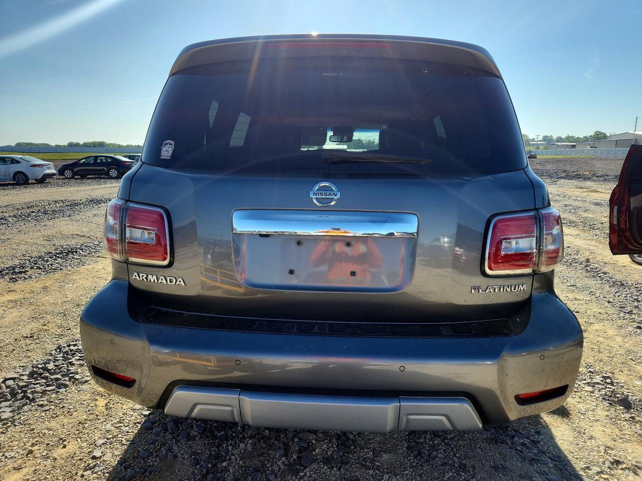 2017 Nissan Armada Platinum Gray vin: JN8AY2NE9H9702861