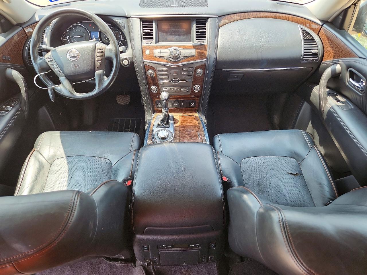 2018 Nissan Armada Platinum Burgundy vin: JN8AY2NE9J9734134