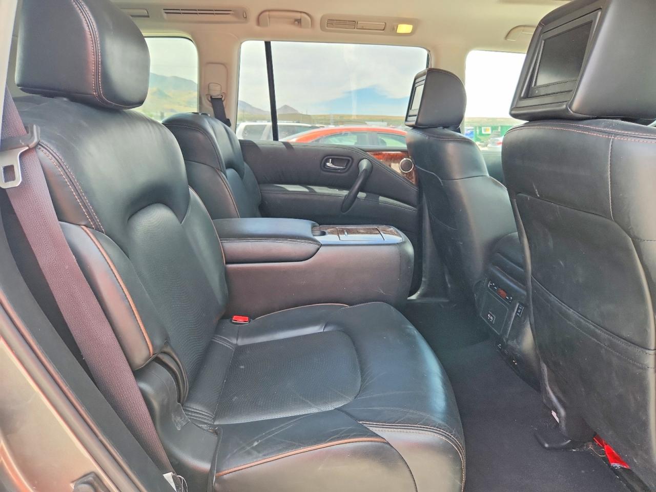 2017 Nissan Armada Platinum Gray vin: JN8AY2NEXH9705087
