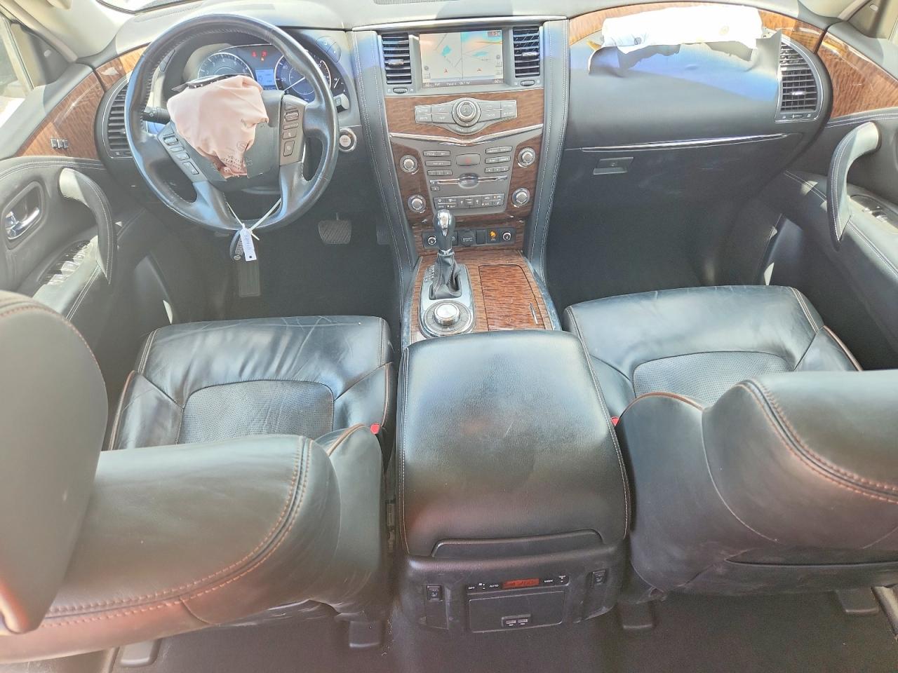 2017 Nissan Armada Platinum Gray vin: JN8AY2NEXH9705087