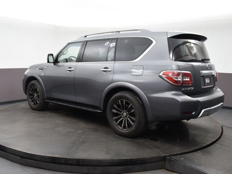 2017 Nissan Armada Platinum Серый vin: JN8AY2NF3H9300570