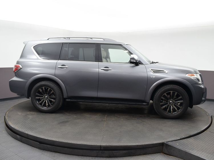 2017 Nissan Armada Platinum Серый vin: JN8AY2NF3H9300570