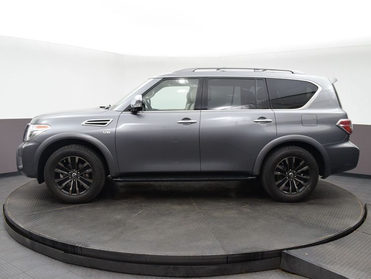 2017 Nissan Armada Platinum Серый vin: JN8AY2NF3H9300570