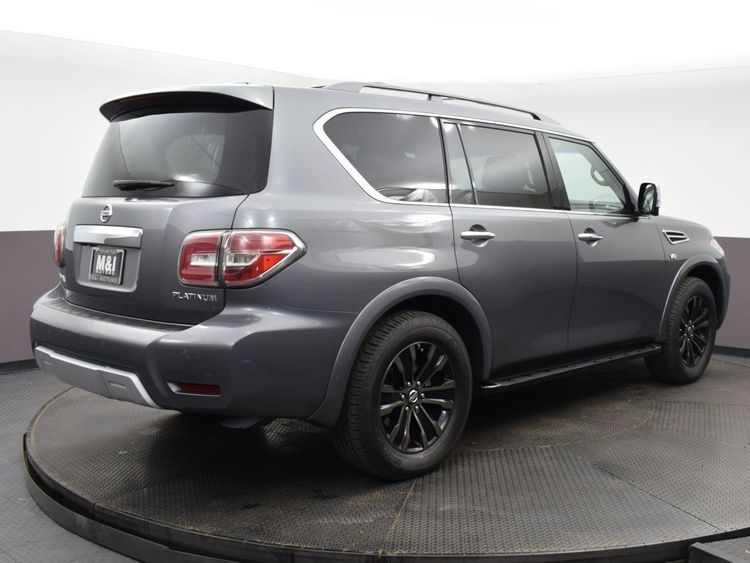 2017 Nissan Armada Platinum Серый vin: JN8AY2NF3H9300570