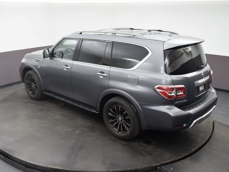 2017 Nissan Armada Platinum Серый vin: JN8AY2NF3H9300570