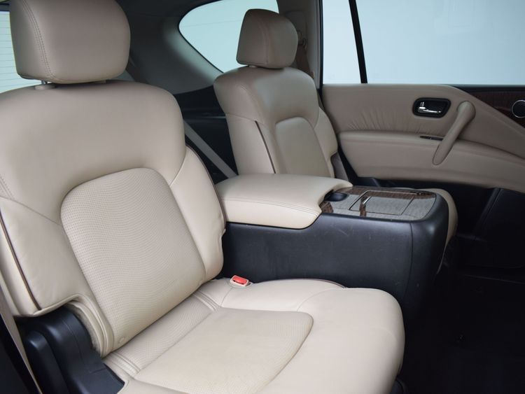 2017 Nissan Armada Platinum Серый vin: JN8AY2NF3H9300570