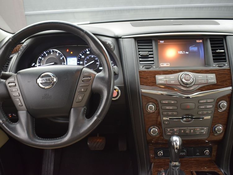 2017 Nissan Armada Platinum Серый vin: JN8AY2NF3H9300570