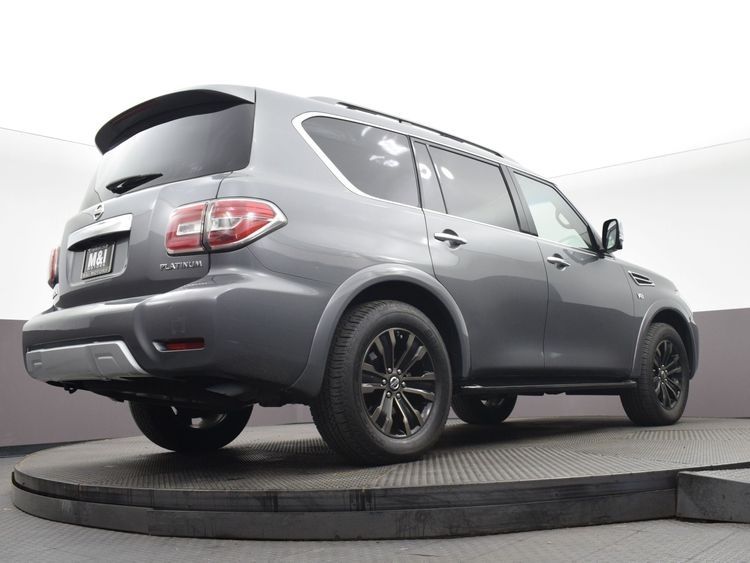 2017 Nissan Armada Platinum Серый vin: JN8AY2NF3H9300570