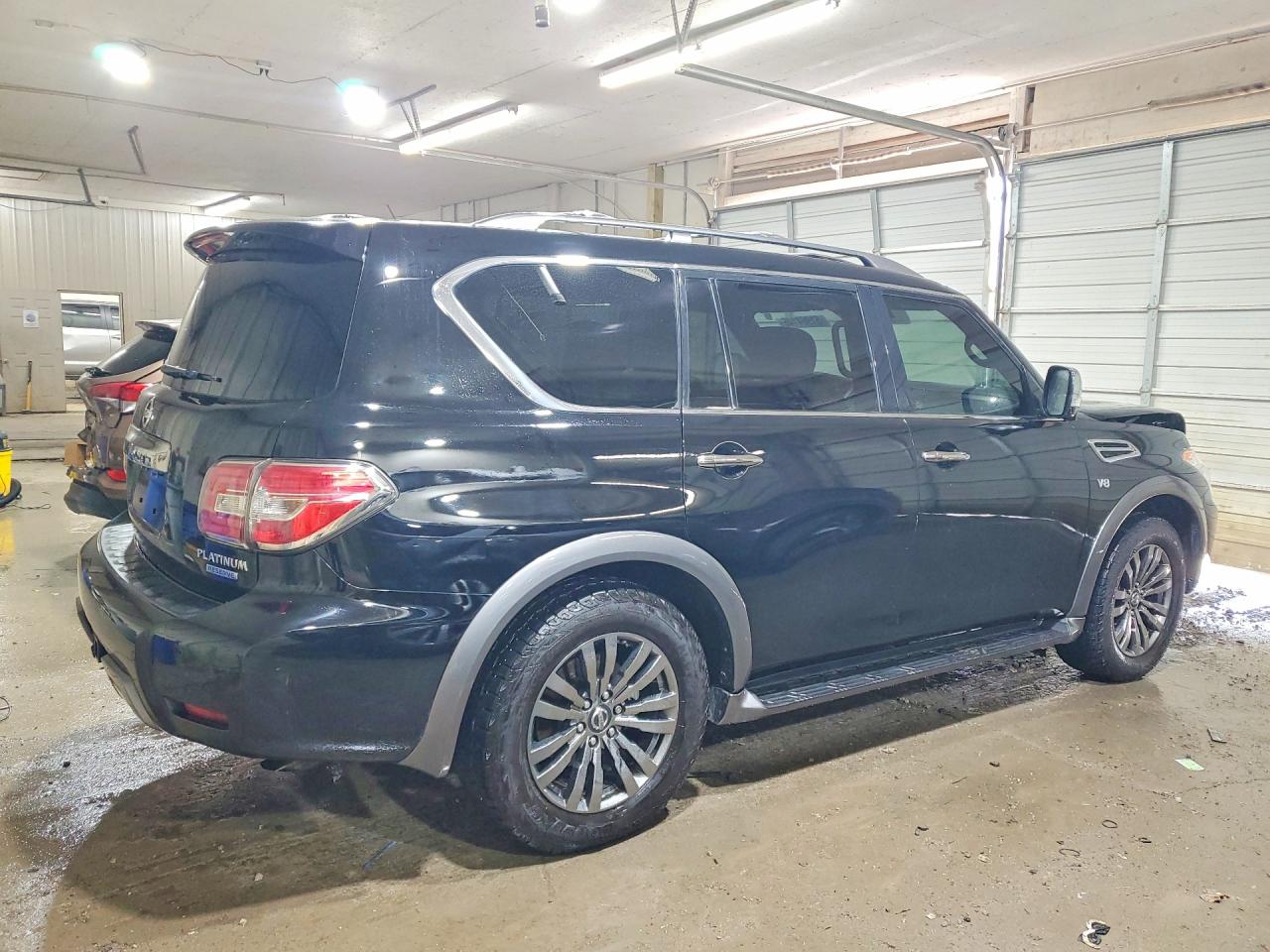 2018 Nissan Armada Platinum Black vin: JN8AY2NF6J9332466