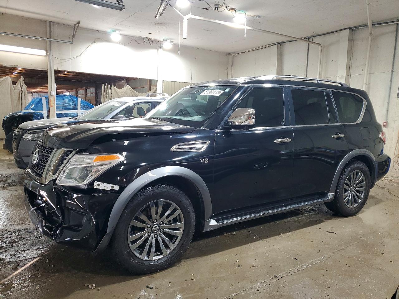 2018 Nissan Armada Platinum Black vin: JN8AY2NF6J9332466