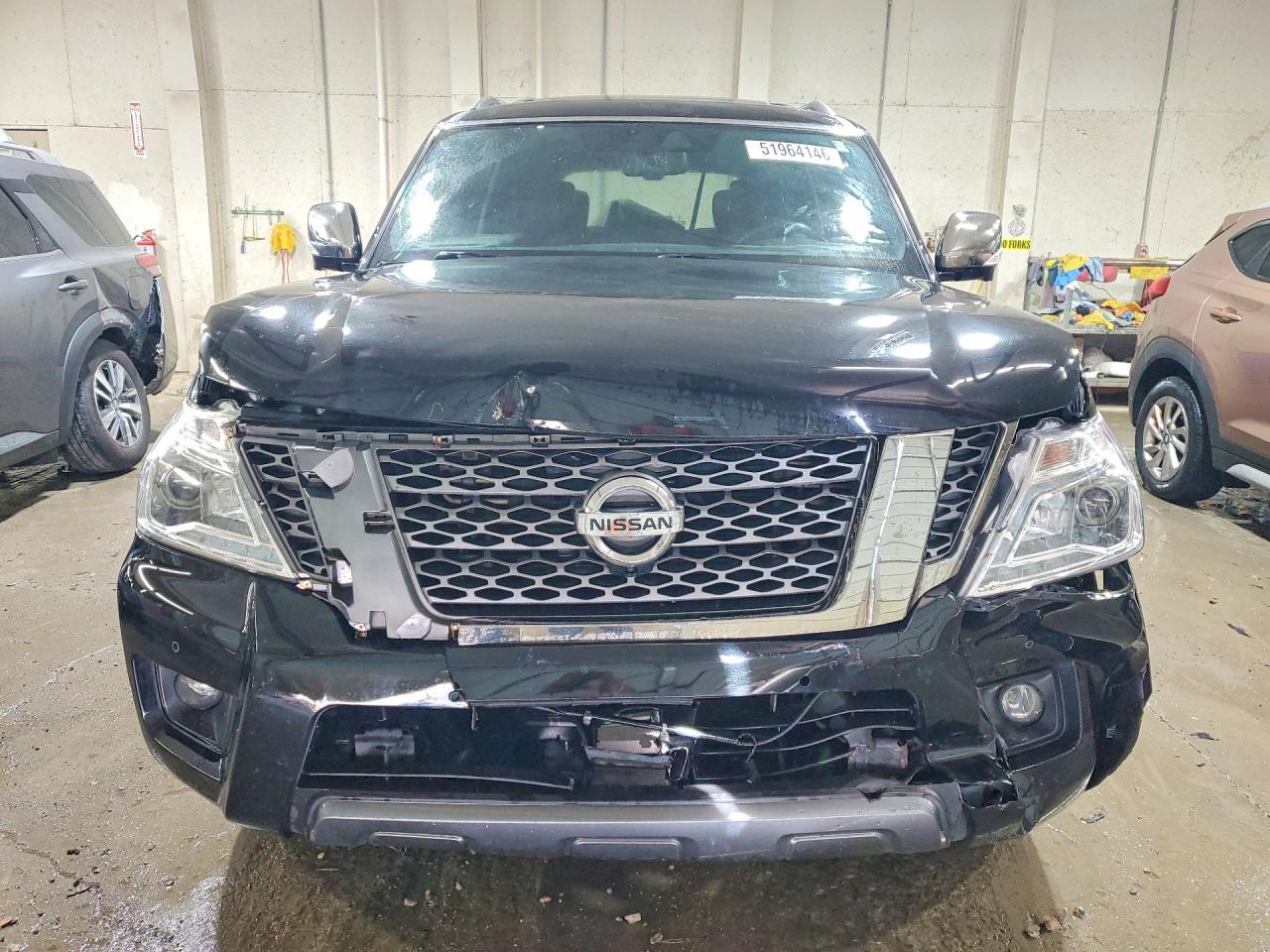 2018 Nissan Armada Platinum Black vin: JN8AY2NF6J9332466