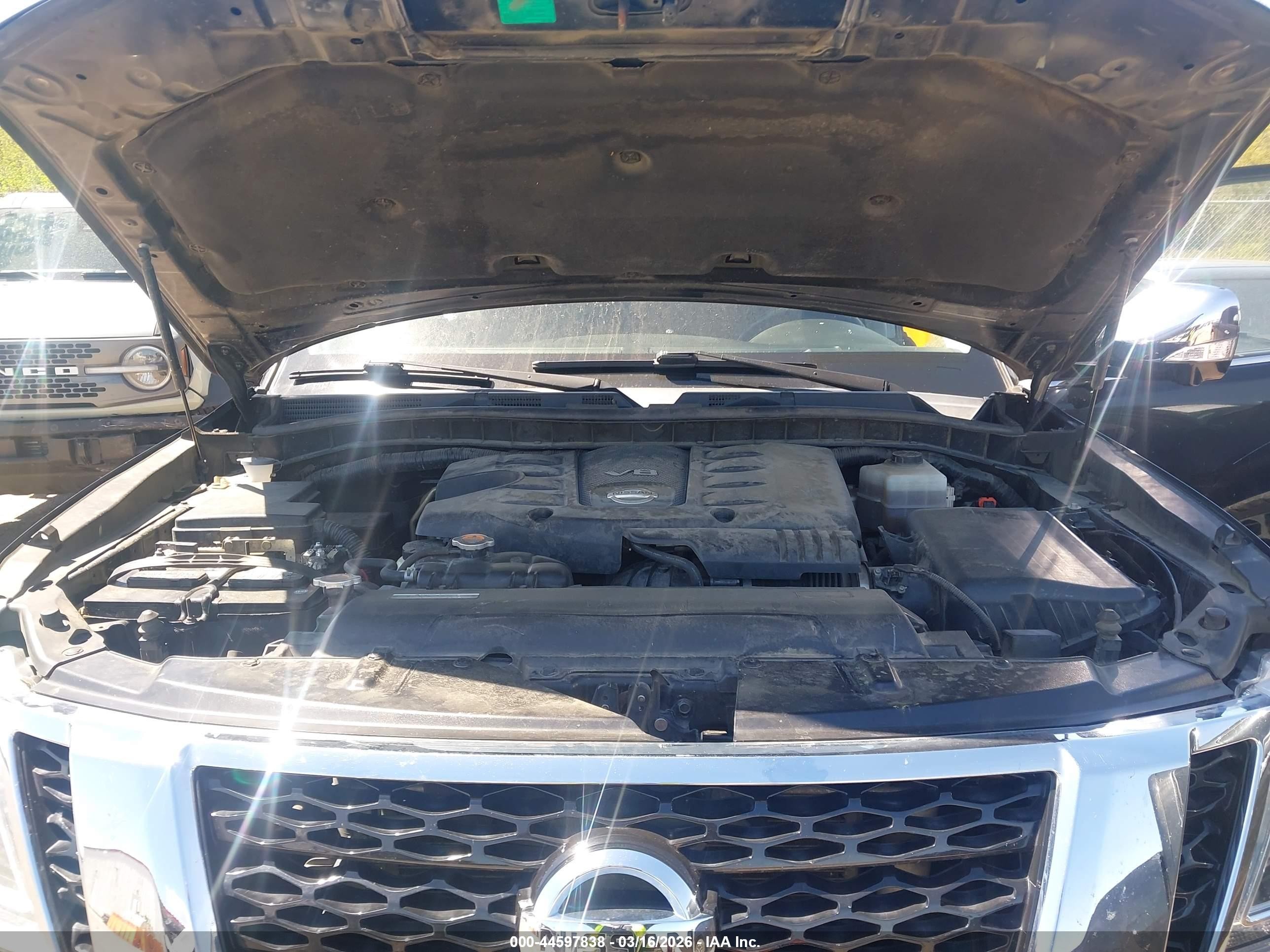 2019 Nissan Armada Platinum Black vin: JN8AY2NF7K9350265