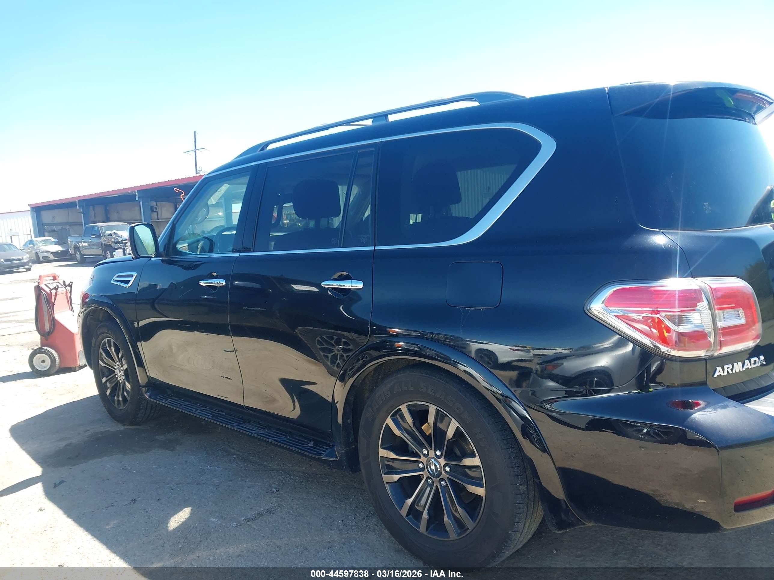2019 Nissan Armada Platinum Black vin: JN8AY2NF7K9350265