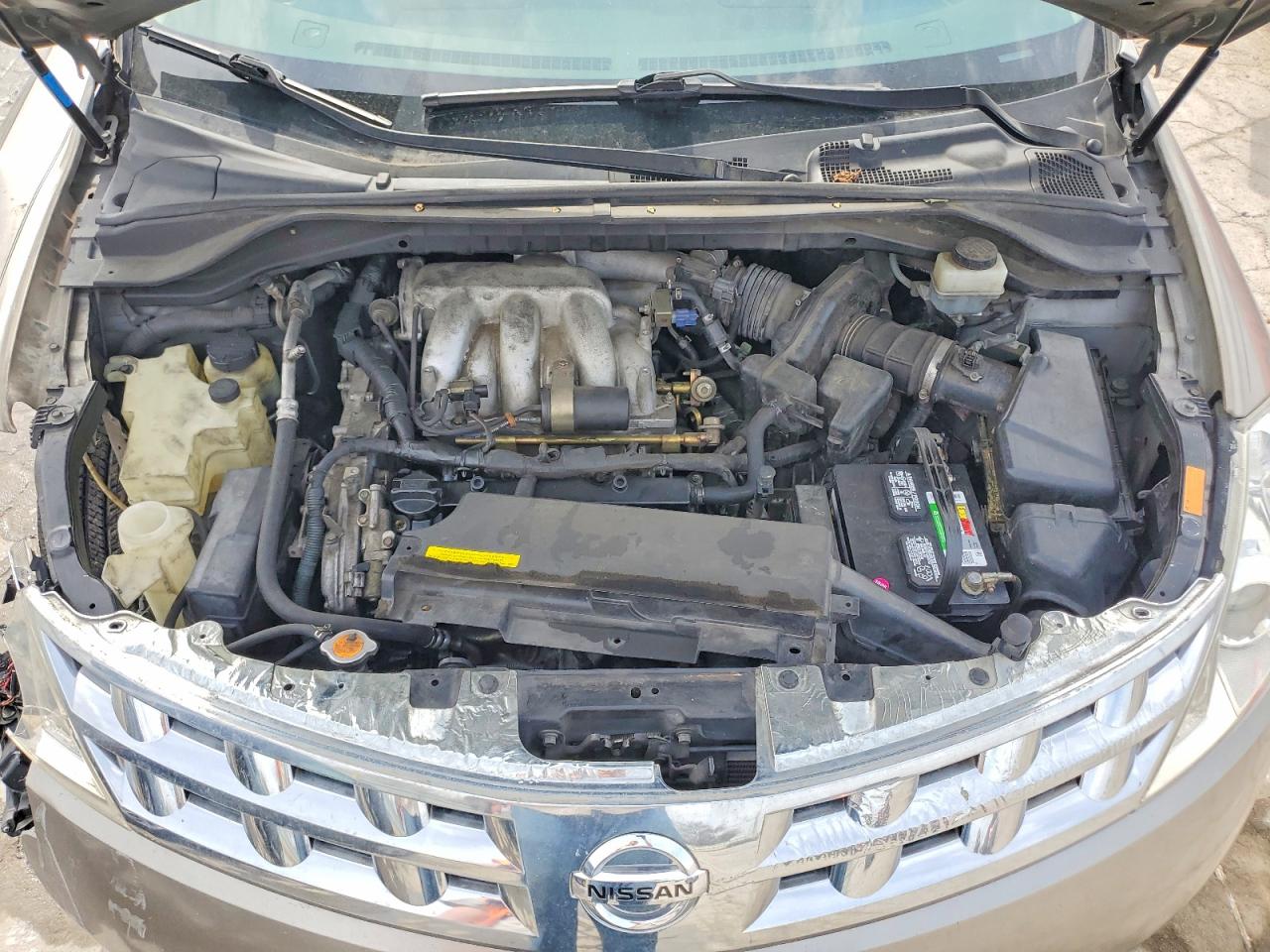2003 Nissan Murano Sl Gray vin: JN8AZ08T03W121898