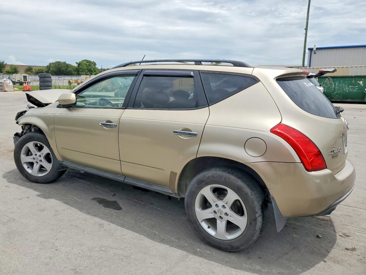 2005 Nissan Murano S Золотой vin: JN8AZ08T05W310022