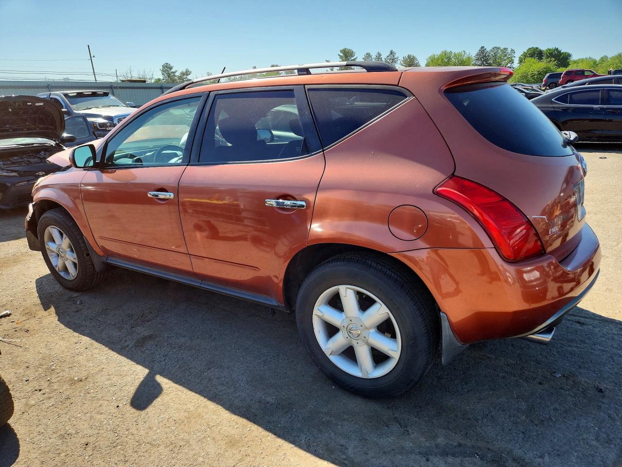 2003 Nissan Murano Sl Orange vin: JN8AZ08T43W104599
