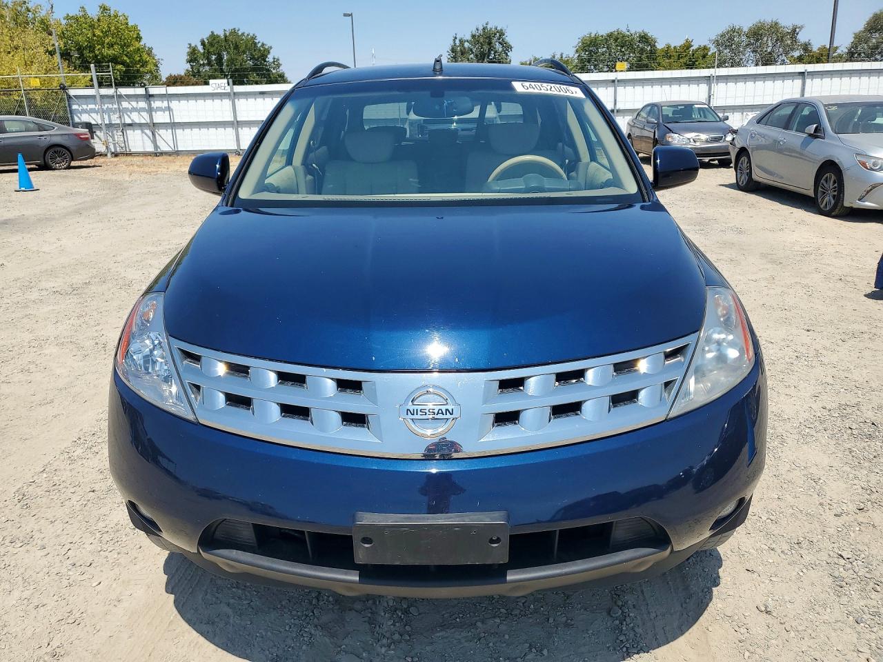 2003 Nissan Murano Sl Синий vin: JN8AZ08T63W121324