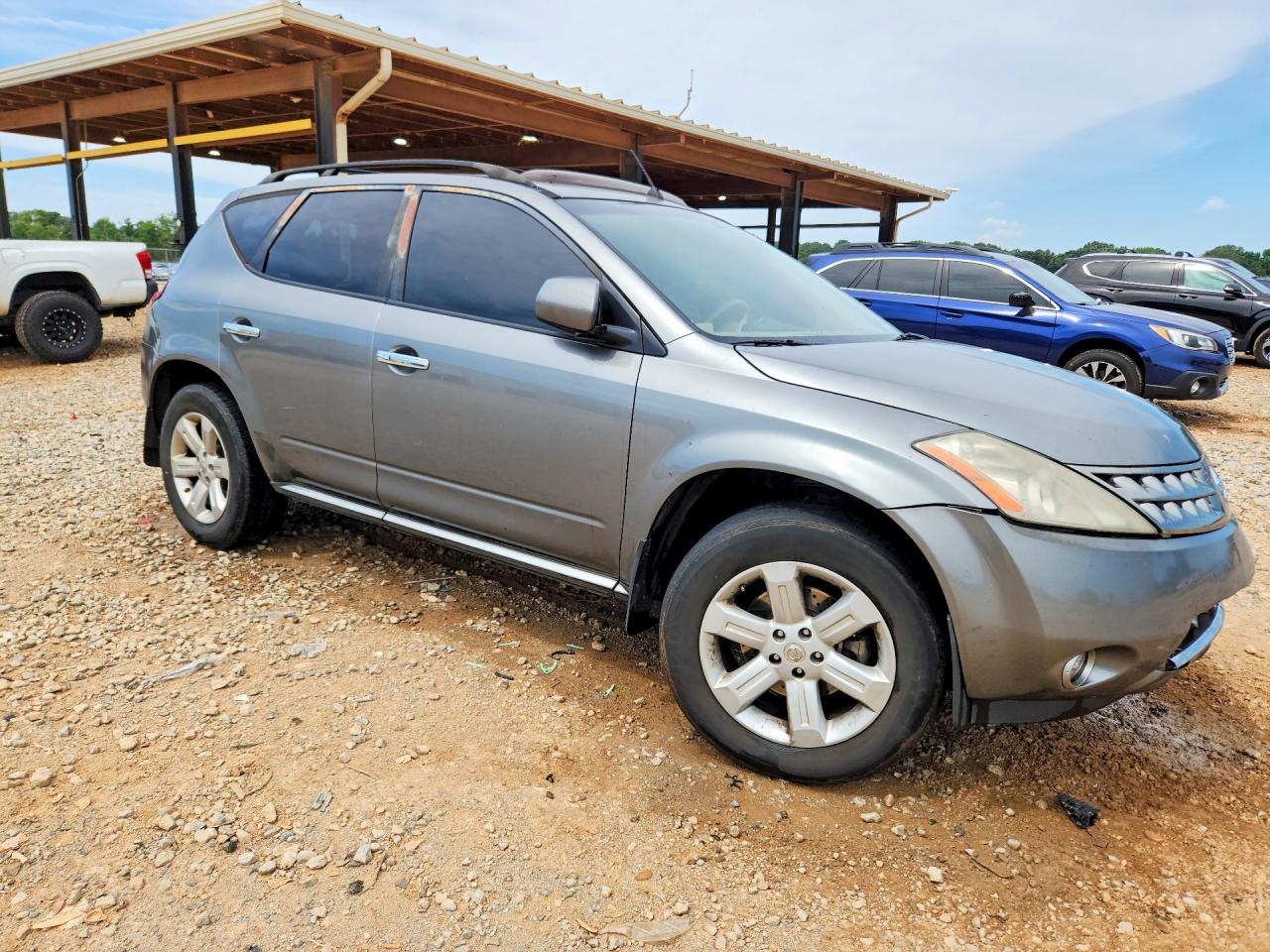2007 Nissan Murano S Gray vin: JN8AZ08T97W520220
