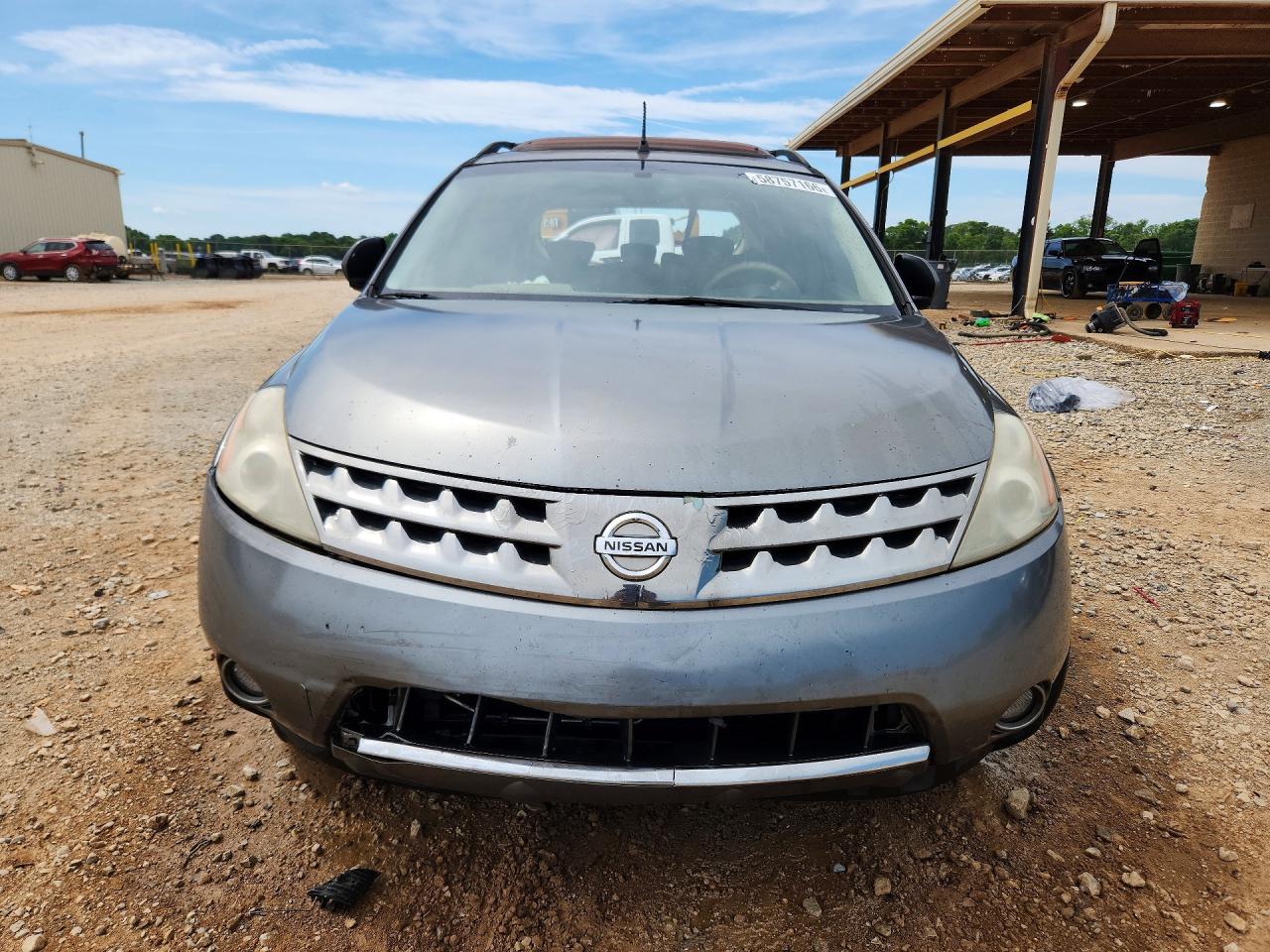 2007 Nissan Murano S Gray vin: JN8AZ08T97W520220