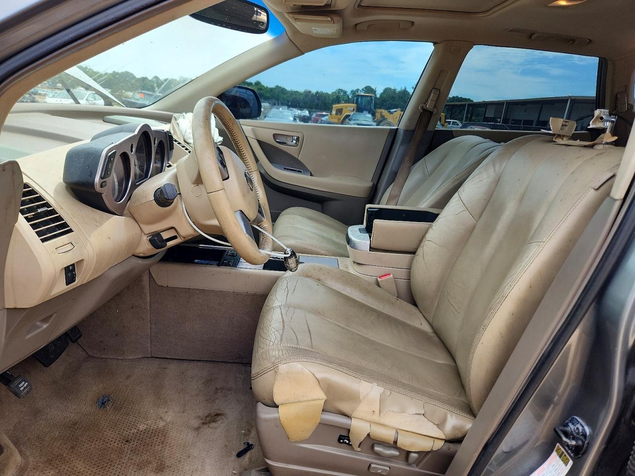 2007 Nissan Murano S Gray vin: JN8AZ08T97W520220