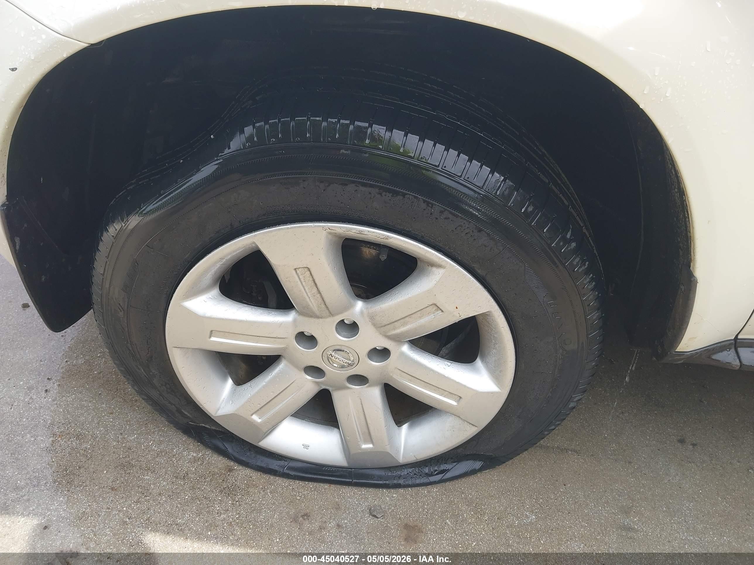 2005 Nissan Murano S Белый vin: JN8AZ08TX5W301229