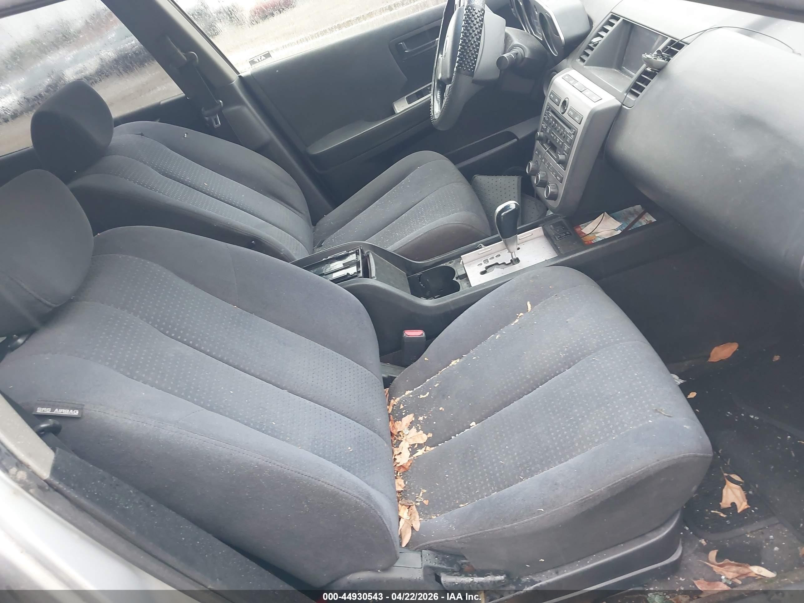 2003 Nissan Murano Sl Серебряный vin: JN8AZ08W03W217525