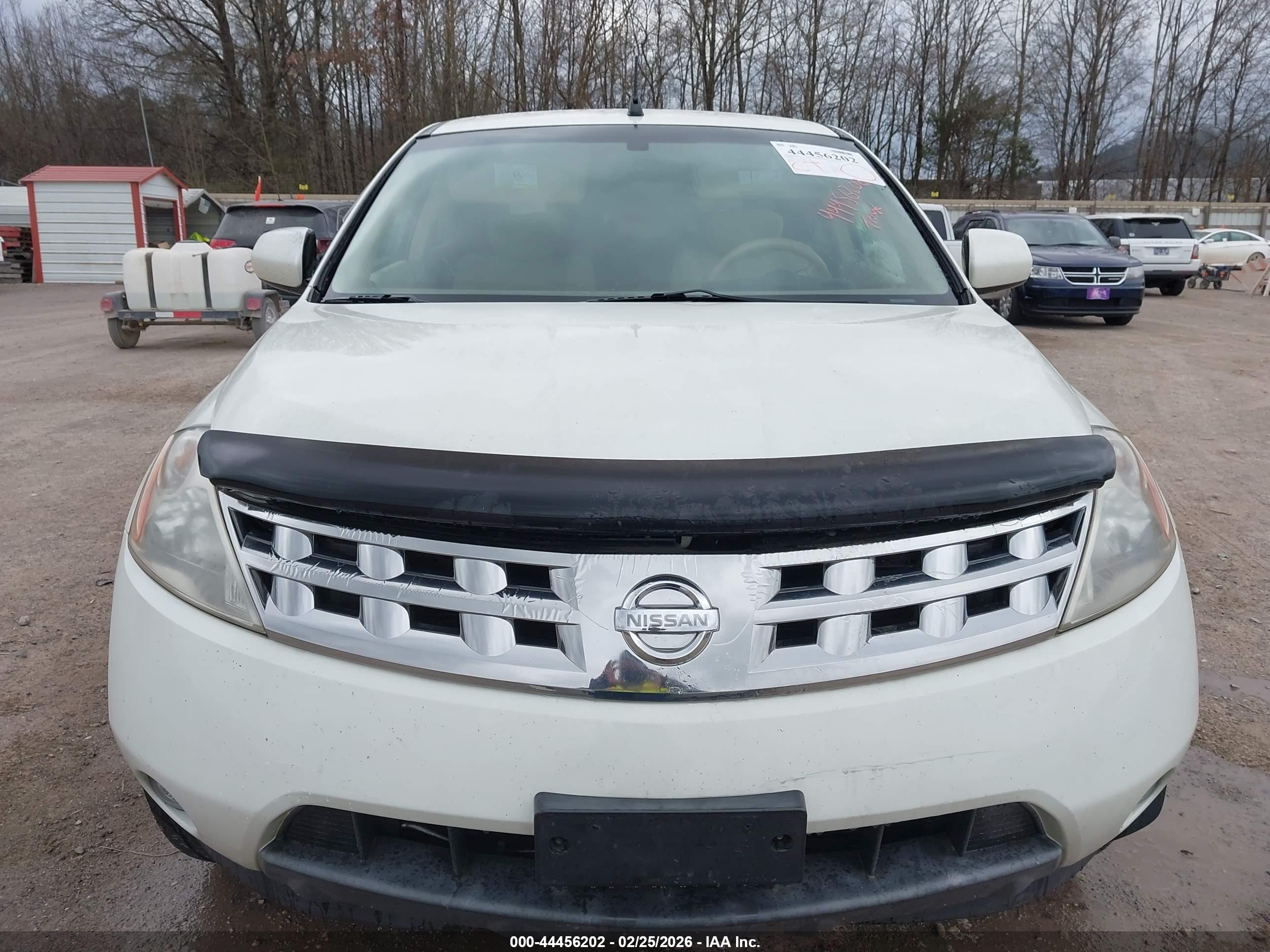2004 Nissan Murano Sl Белый vin: JN8AZ08W24W317899