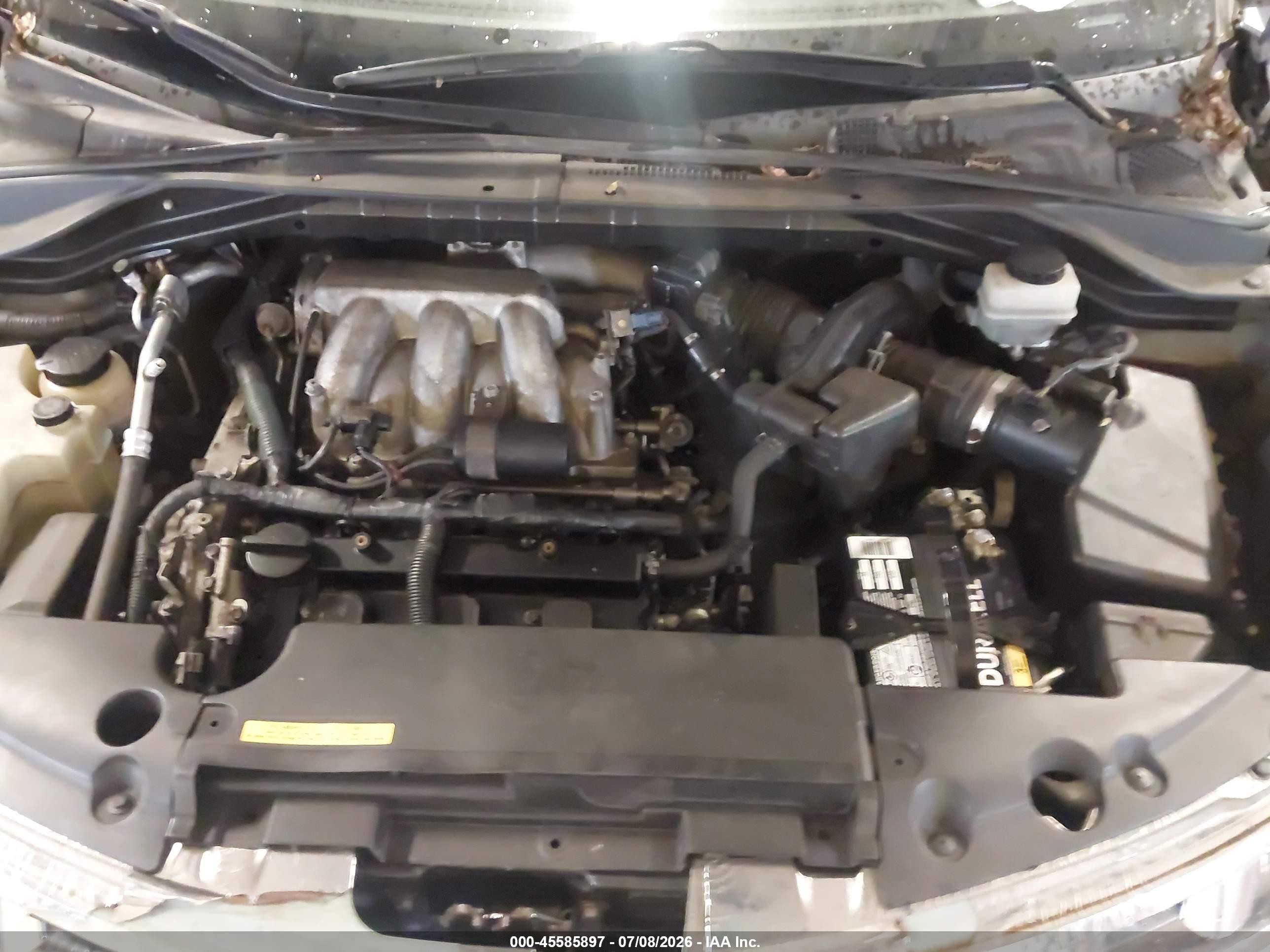 2005 Nissan Murano Sl Gray vin: JN8AZ08W35W400209