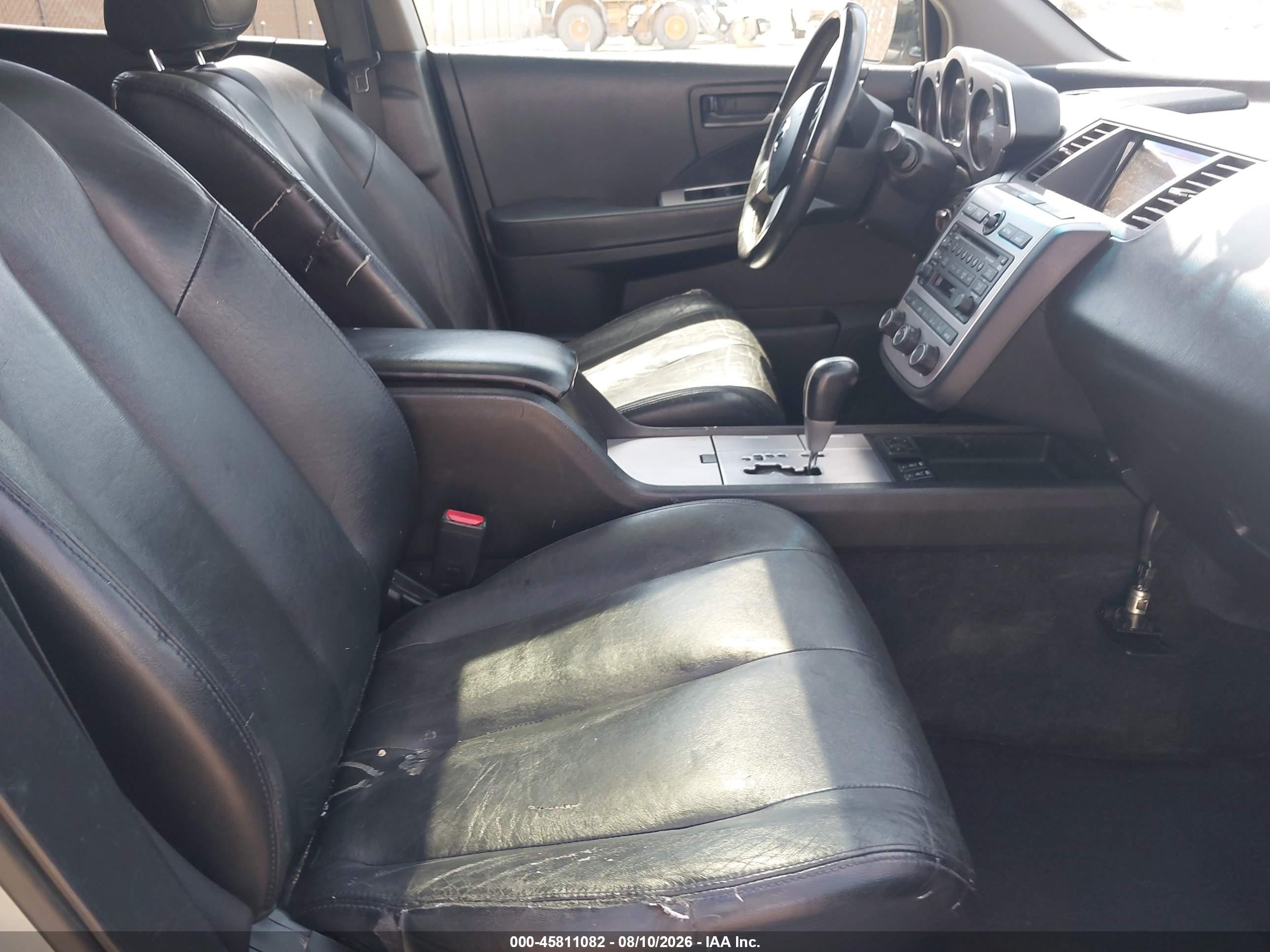 2005 Nissan Murano Sl Silver vin: JN8AZ08W35W402266