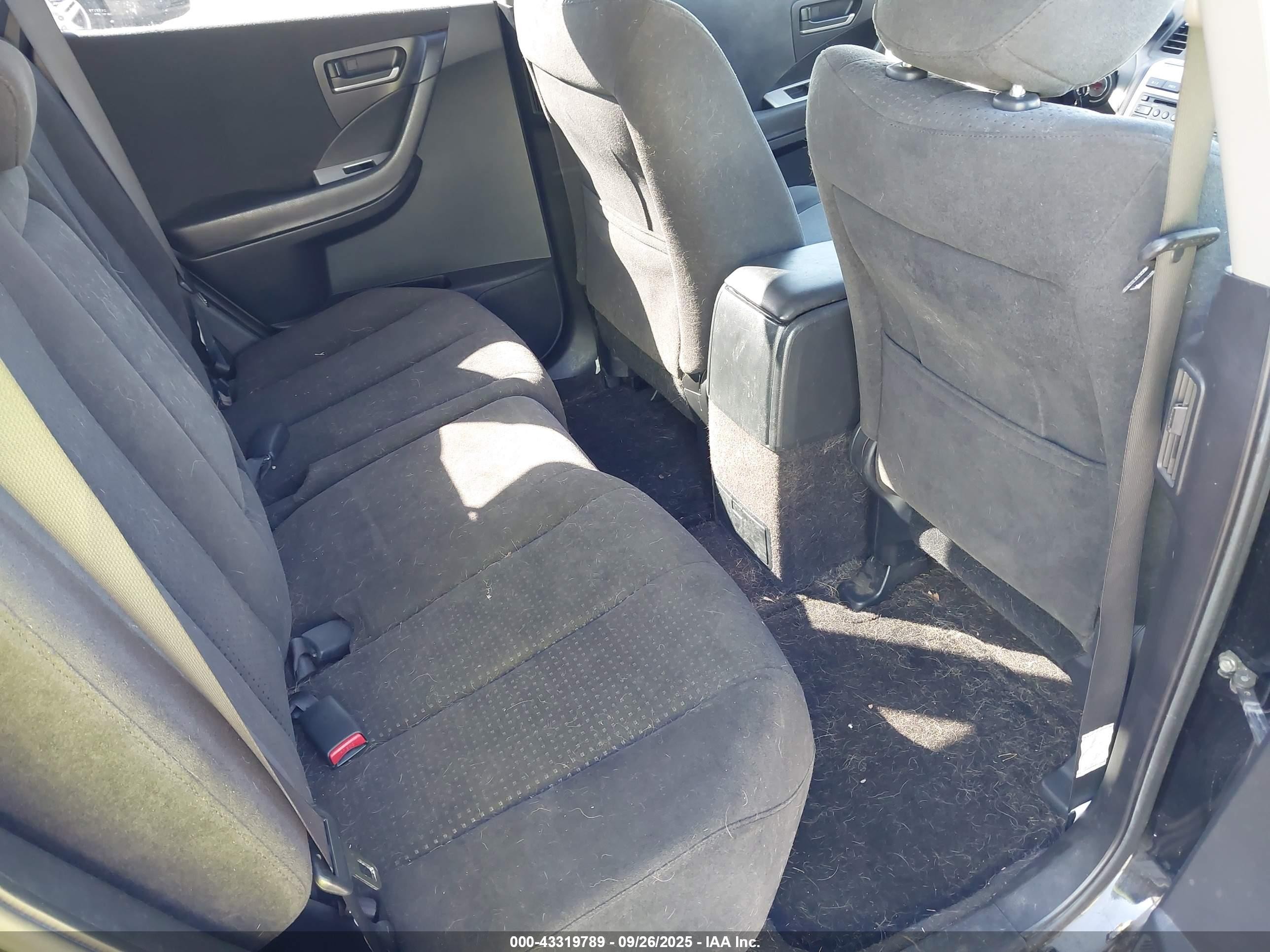 2005 Nissan Murano Sl Черный vin: JN8AZ08W45W415611