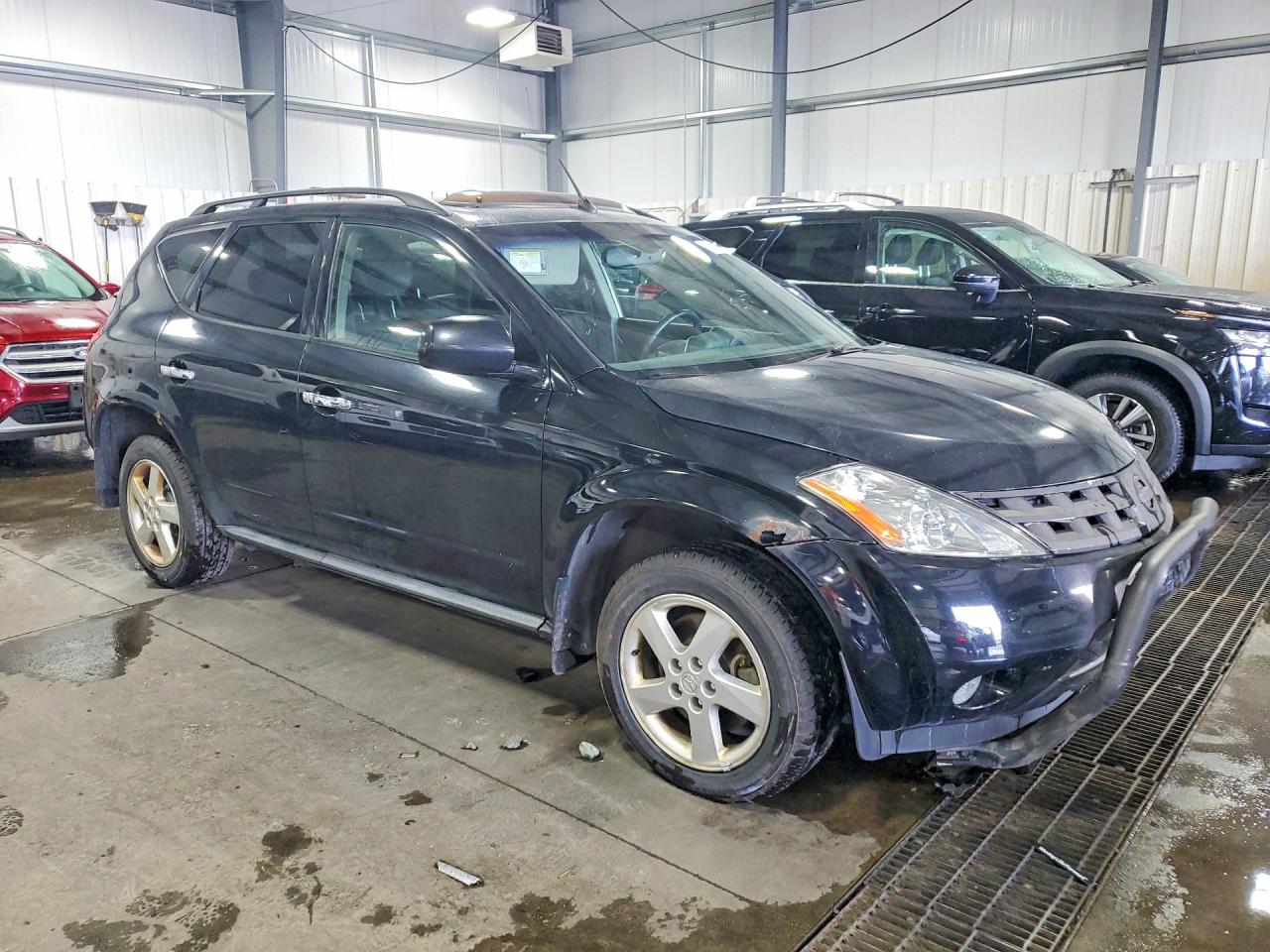2005 Nissan Murano S Black vin: JN8AZ08W45W439987