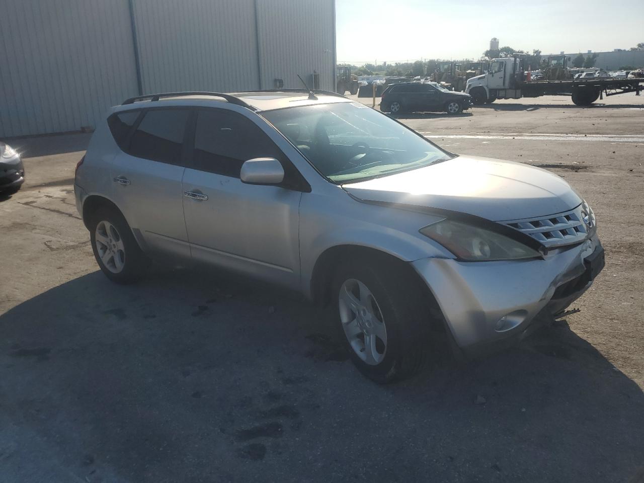 2003 Nissan Murano Sl Серебряный vin: JN8AZ08W53W201174