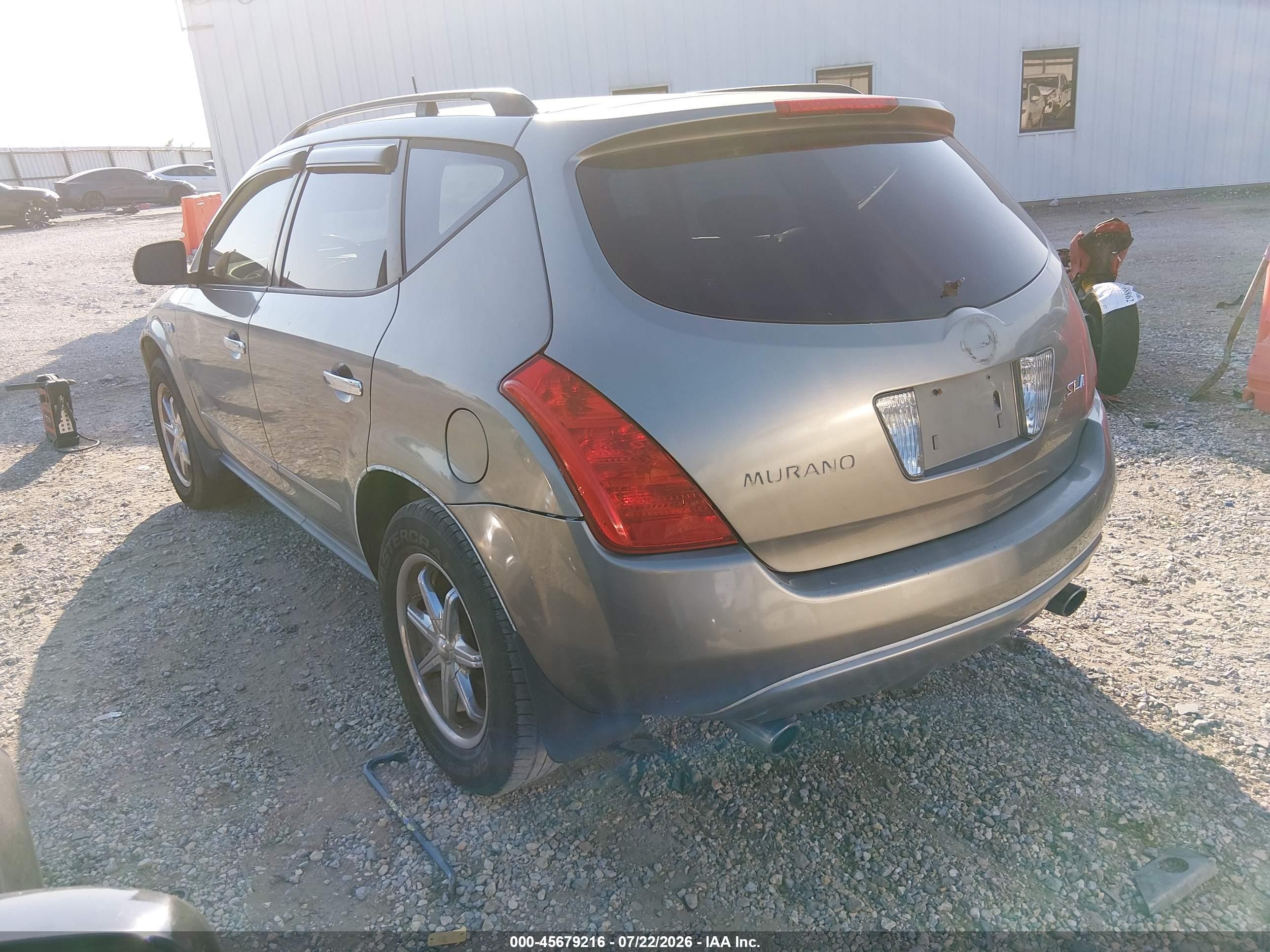 2004 Nissan Murano Sl Gray vin: JN8AZ08W64W329294