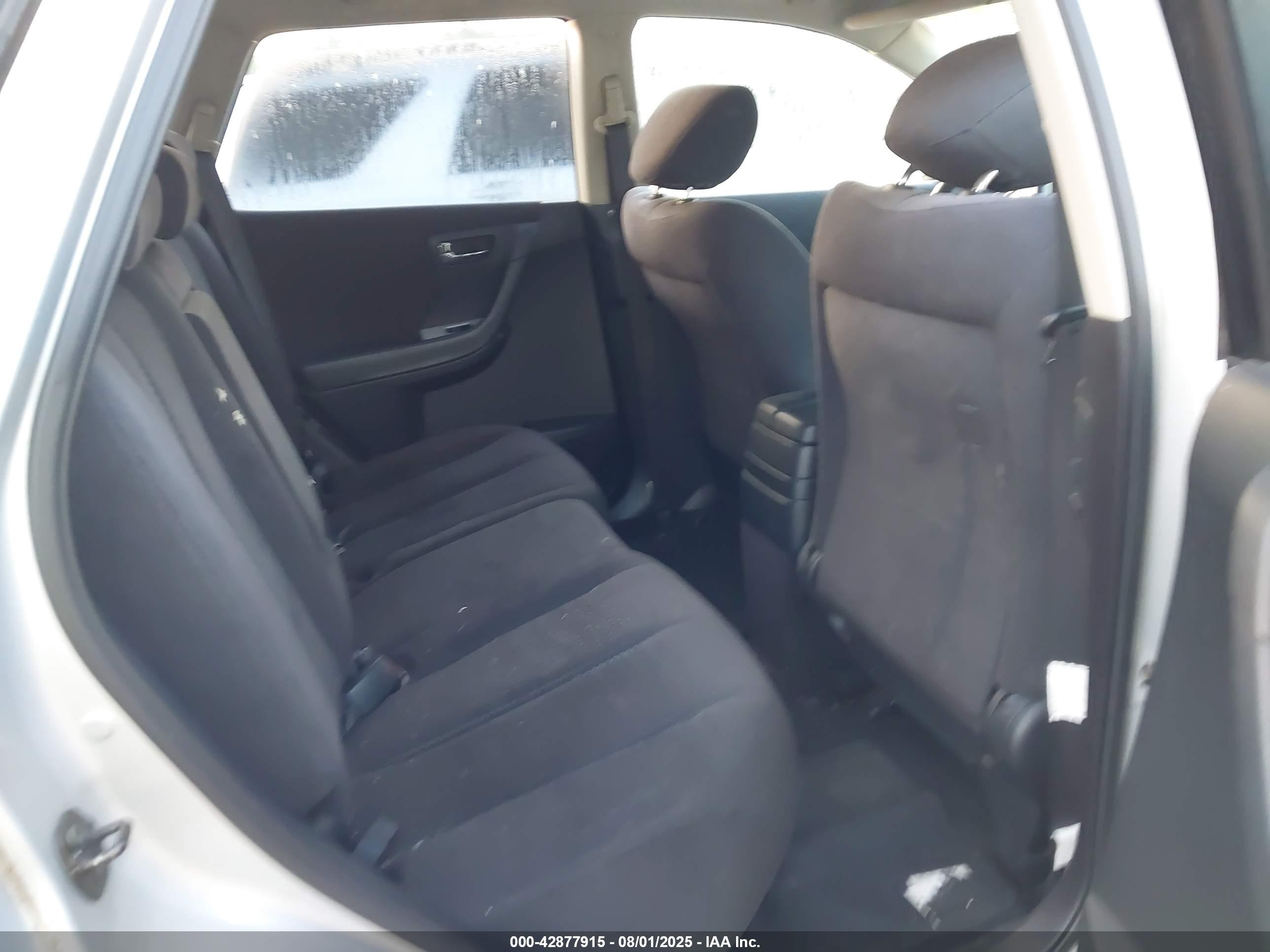 2006 Nissan Murano S Silver vin: JN8AZ08W66W516084