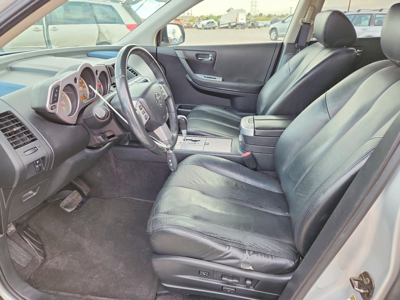 2006 Nissan Murano S Silver vin: JN8AZ08W76W528017