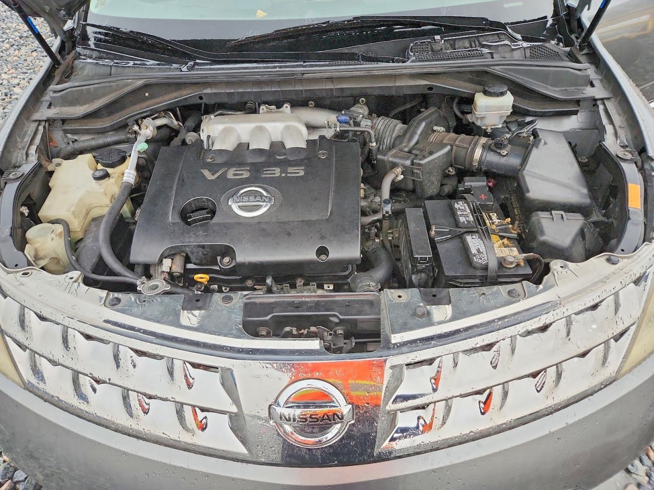 2006 Nissan Murano S Gray vin: JN8AZ08W96W514913