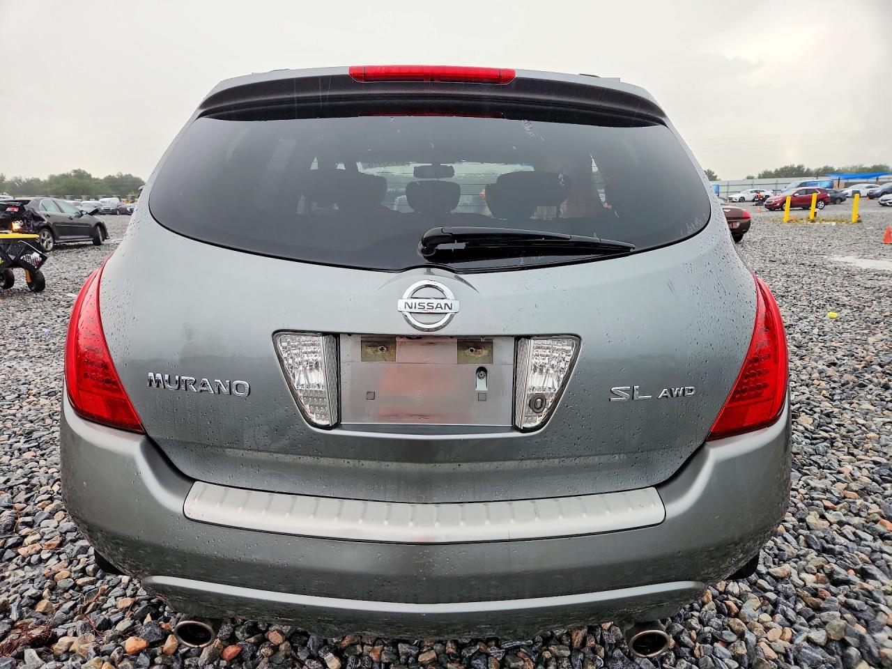 2006 Nissan Murano S Gray vin: JN8AZ08W96W514913