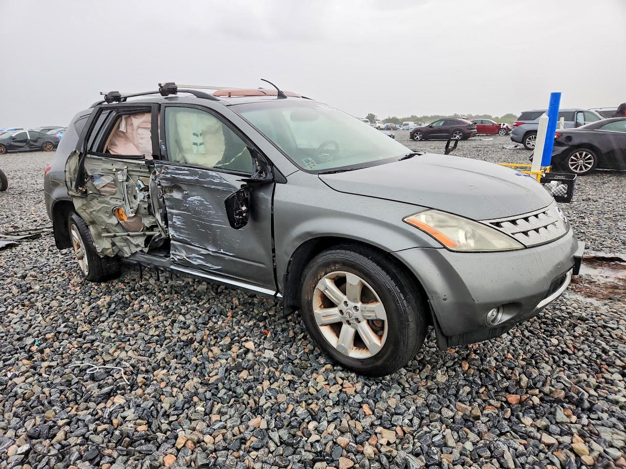 2006 Nissan Murano S Gray vin: JN8AZ08W96W514913