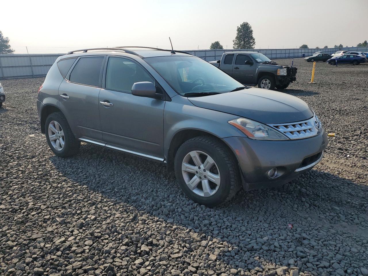 2007 Nissan Murano S Gray vin: JN8AZ08W97W667339