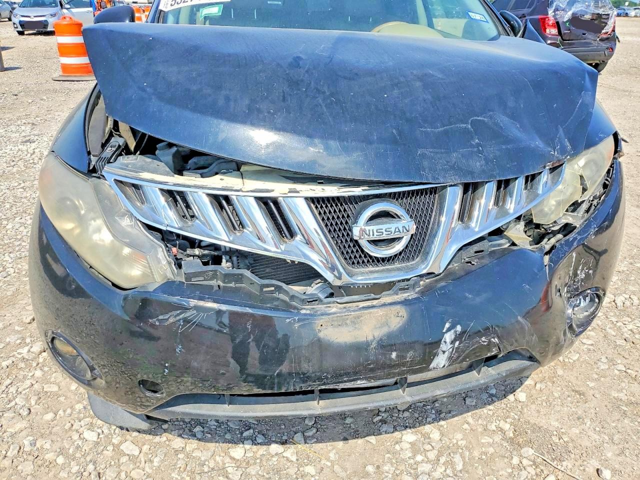 2009 Nissan Murano S Черный vin: JN8AZ18U09W008945