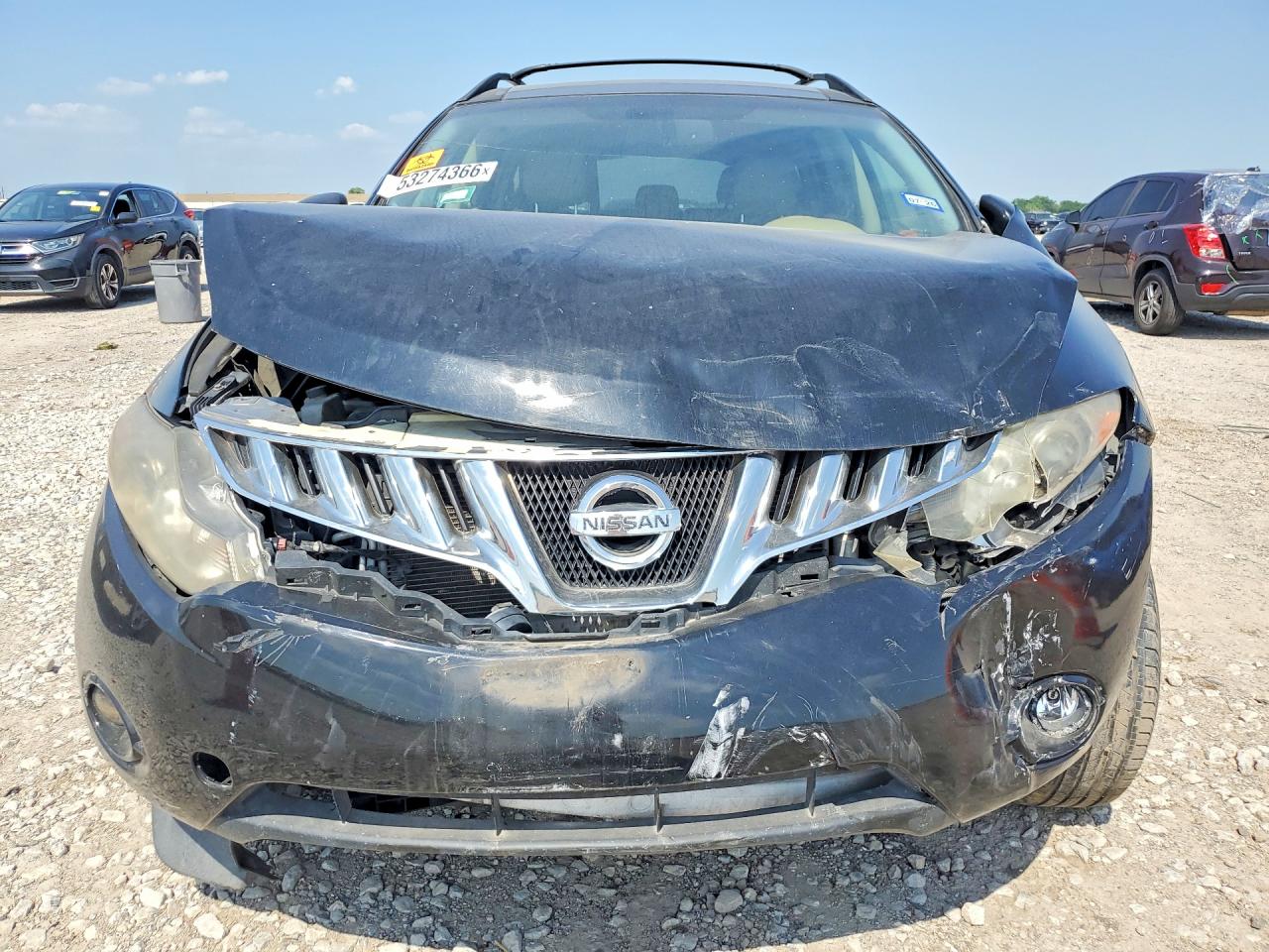 2009 Nissan Murano S Черный vin: JN8AZ18U09W008945