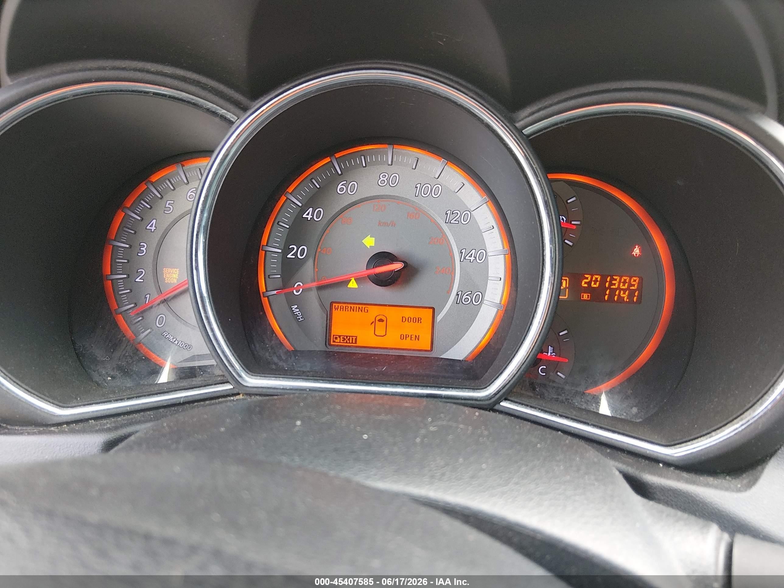 2009 Nissan Murano Sl Silver vin: JN8AZ18U19W005519