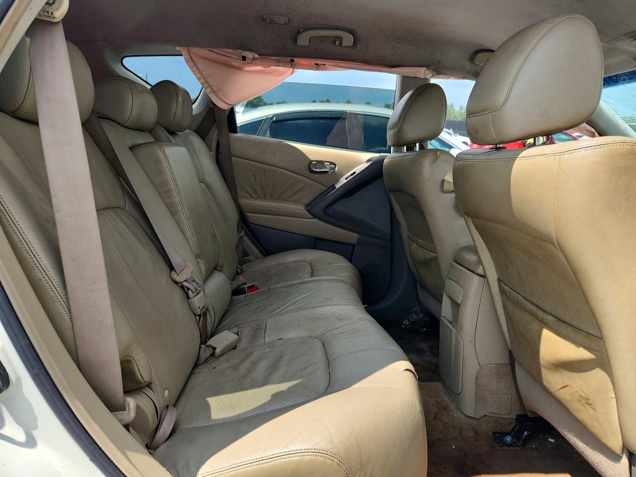2009 Nissan Murano S Белый vin: JN8AZ18U29W016173