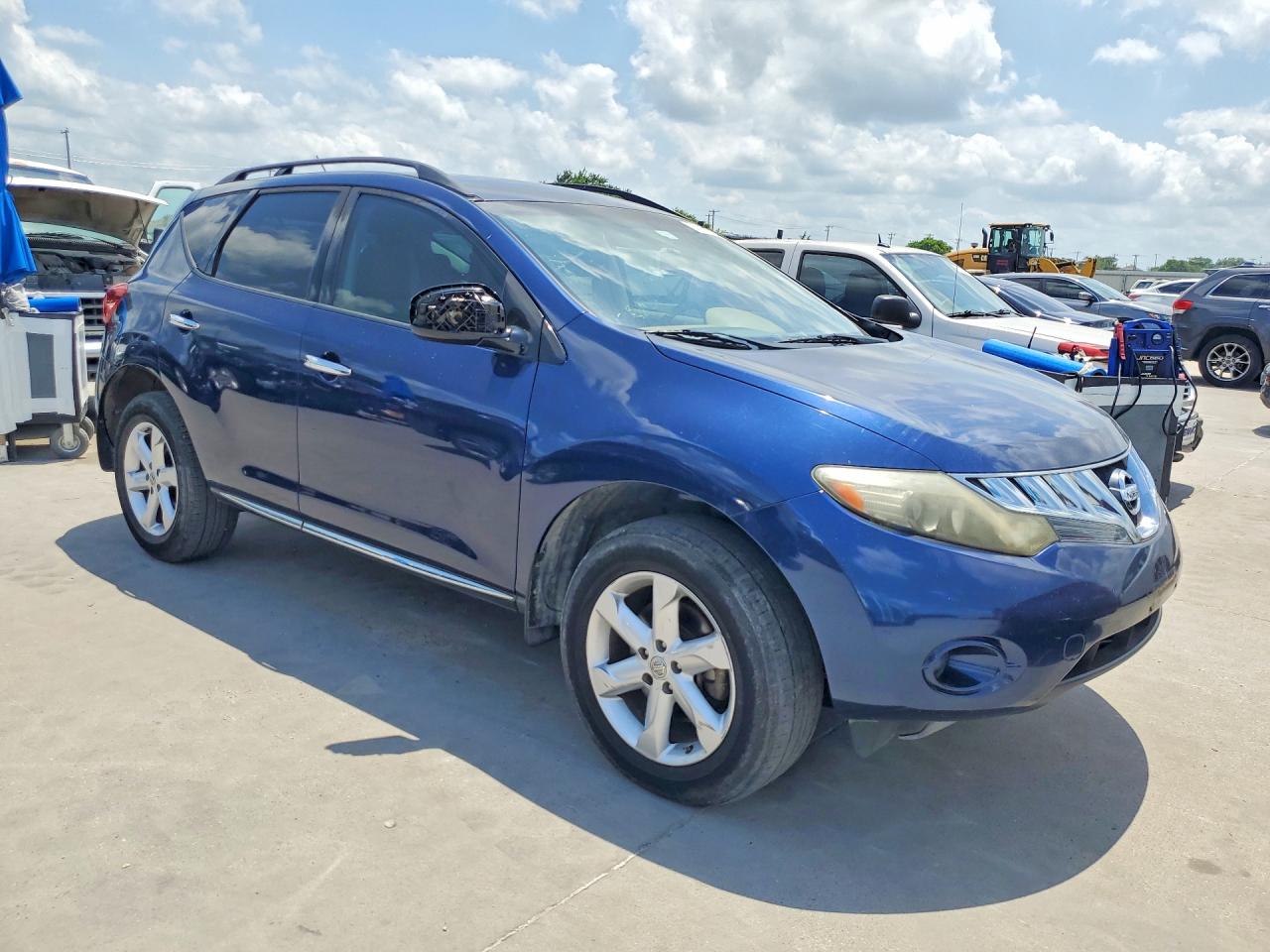 2009 Nissan Murano S Blue vin: JN8AZ18U29W019719