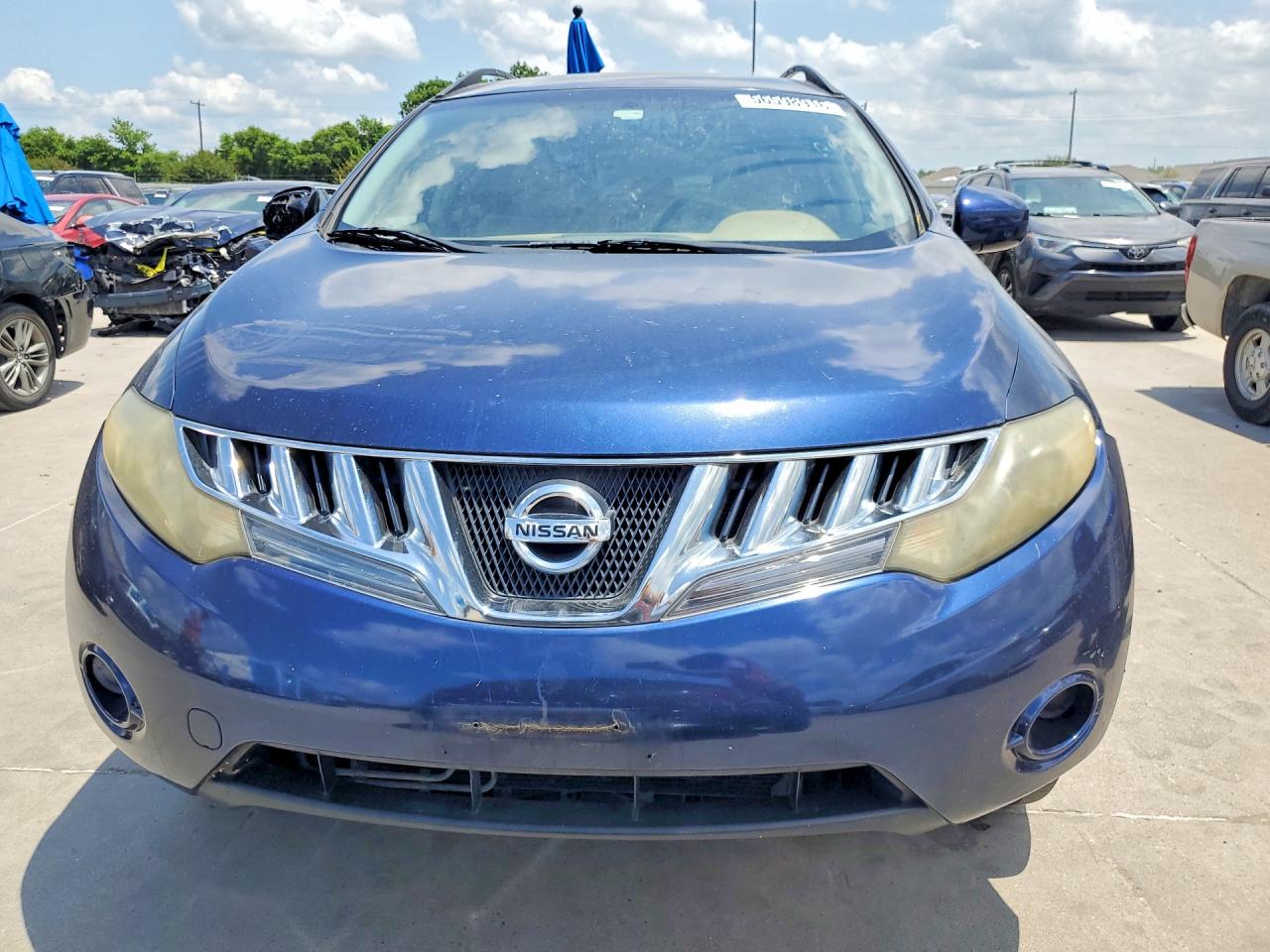 2009 Nissan Murano S Blue vin: JN8AZ18U29W019719