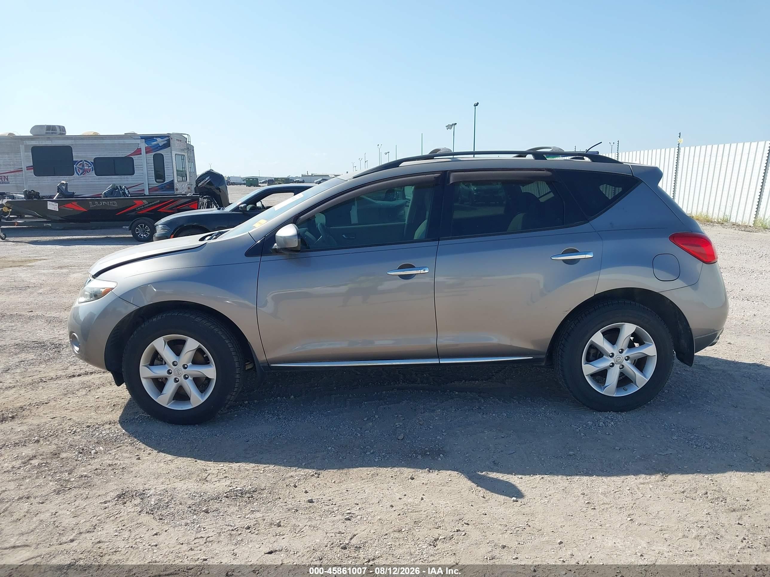 2009 Nissan Murano Sl Brown vin: JN8AZ18U29W026069